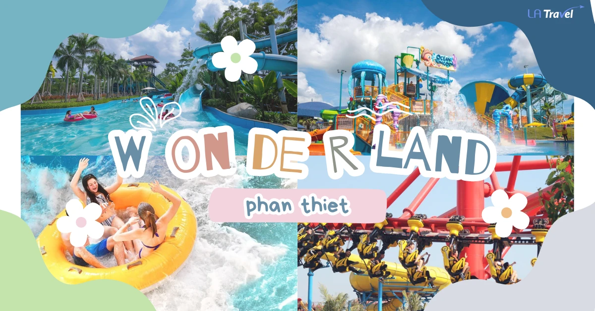 Công viên nước Wonderland Phan Thiết hot nhất hè này